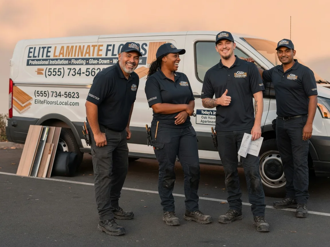 Laminate flooring installation company in Meyersville, TX